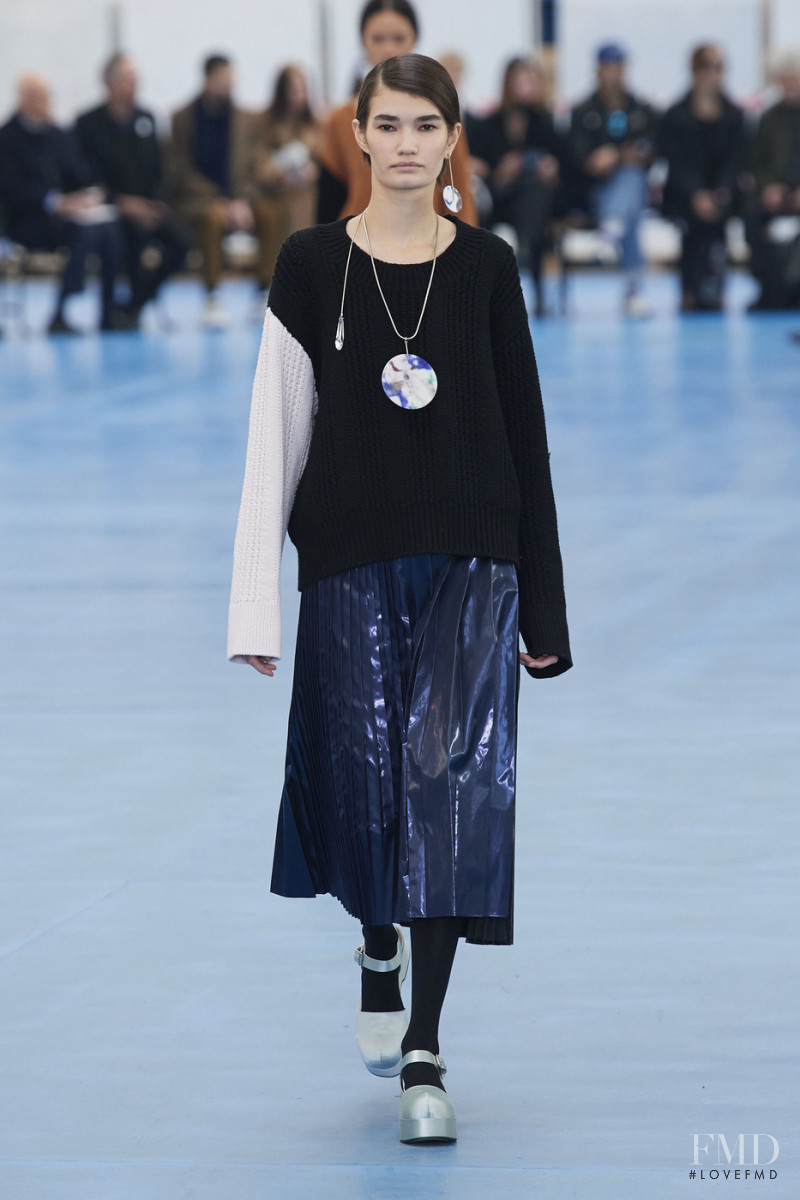 Sveta Black featured in  the Arthur Arbesser fashion show for Autumn/Winter 2020