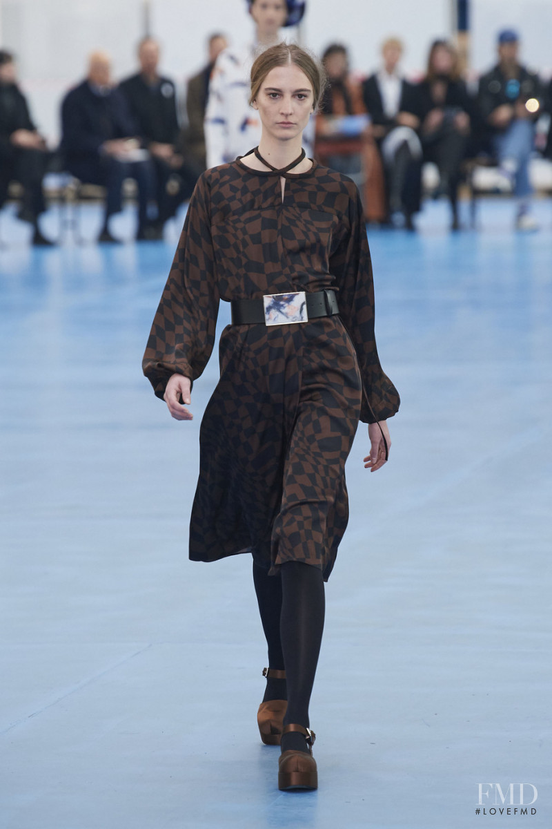 Rosanna Georgiou featured in  the Arthur Arbesser fashion show for Autumn/Winter 2020