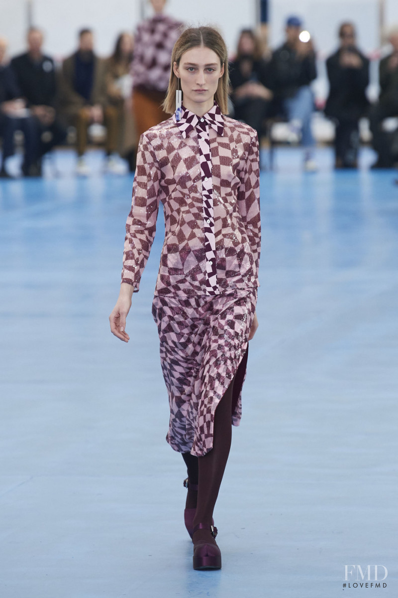 Felize Kolibius featured in  the Arthur Arbesser fashion show for Autumn/Winter 2020