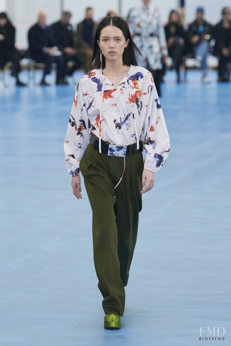 Chen  Yuan Yuan featured in  the Arthur Arbesser fashion show for Autumn/Winter 2020