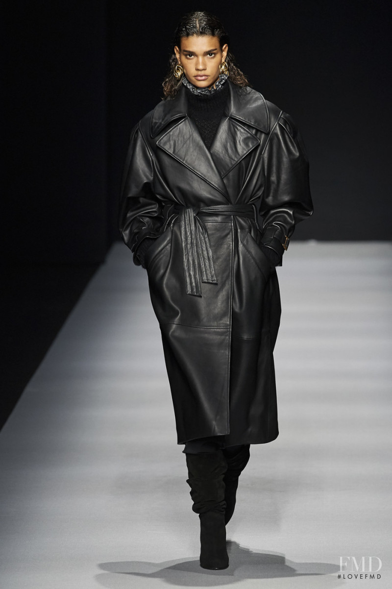 Barbara Valente featured in  the Alberta Ferretti fashion show for Autumn/Winter 2020