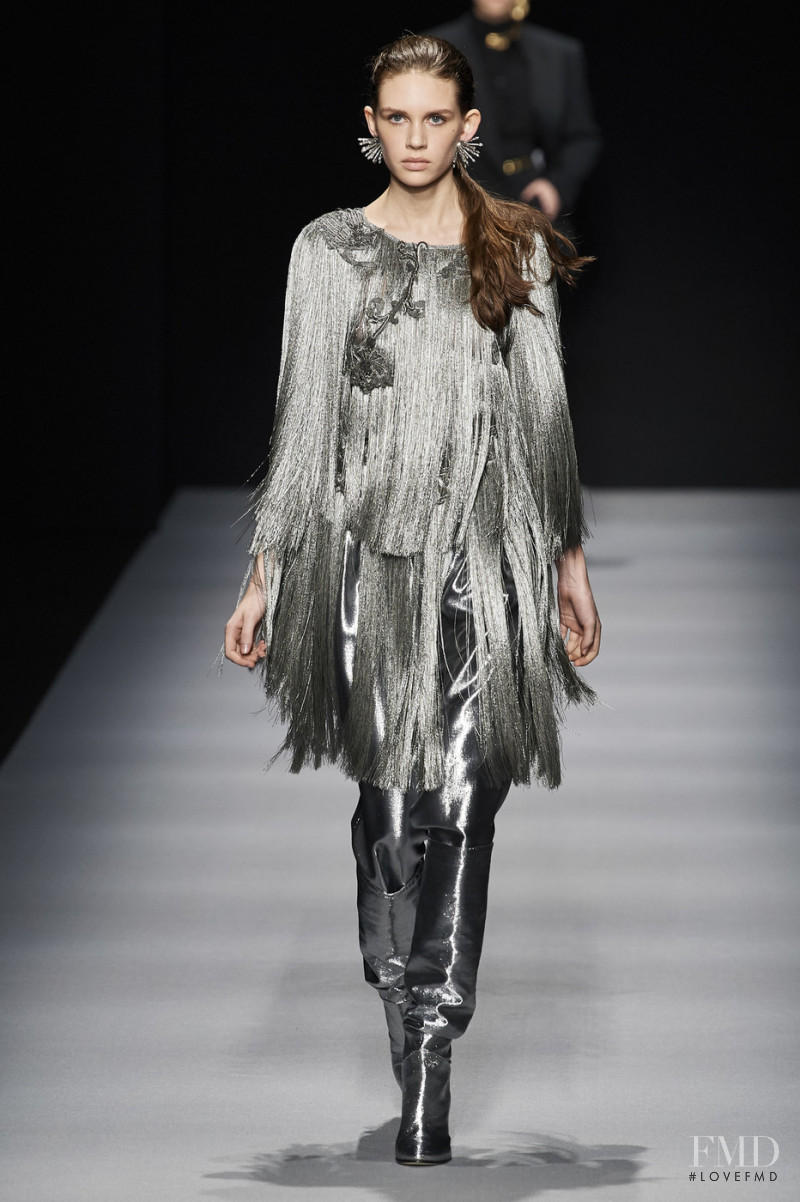 Leelou Laridan featured in  the Alberta Ferretti fashion show for Autumn/Winter 2020