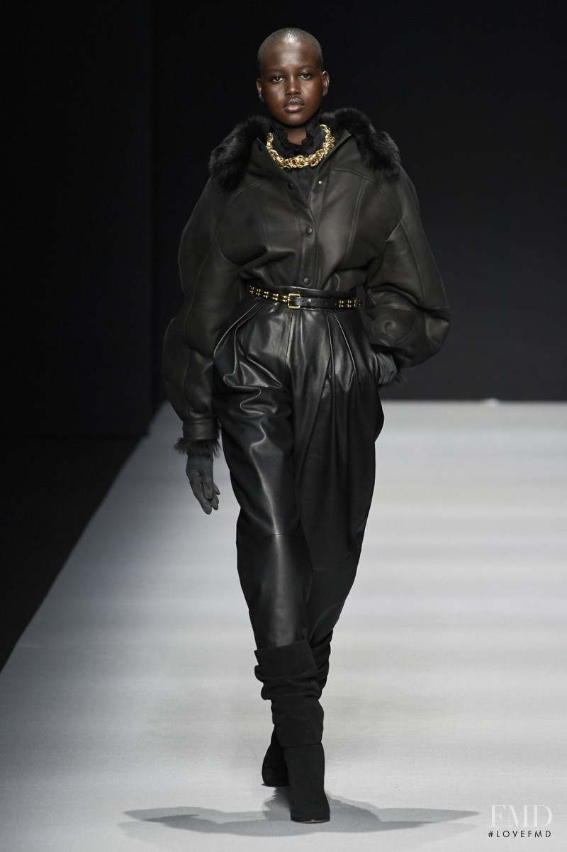 Adut Akech Bior featured in  the Alberta Ferretti fashion show for Autumn/Winter 2020