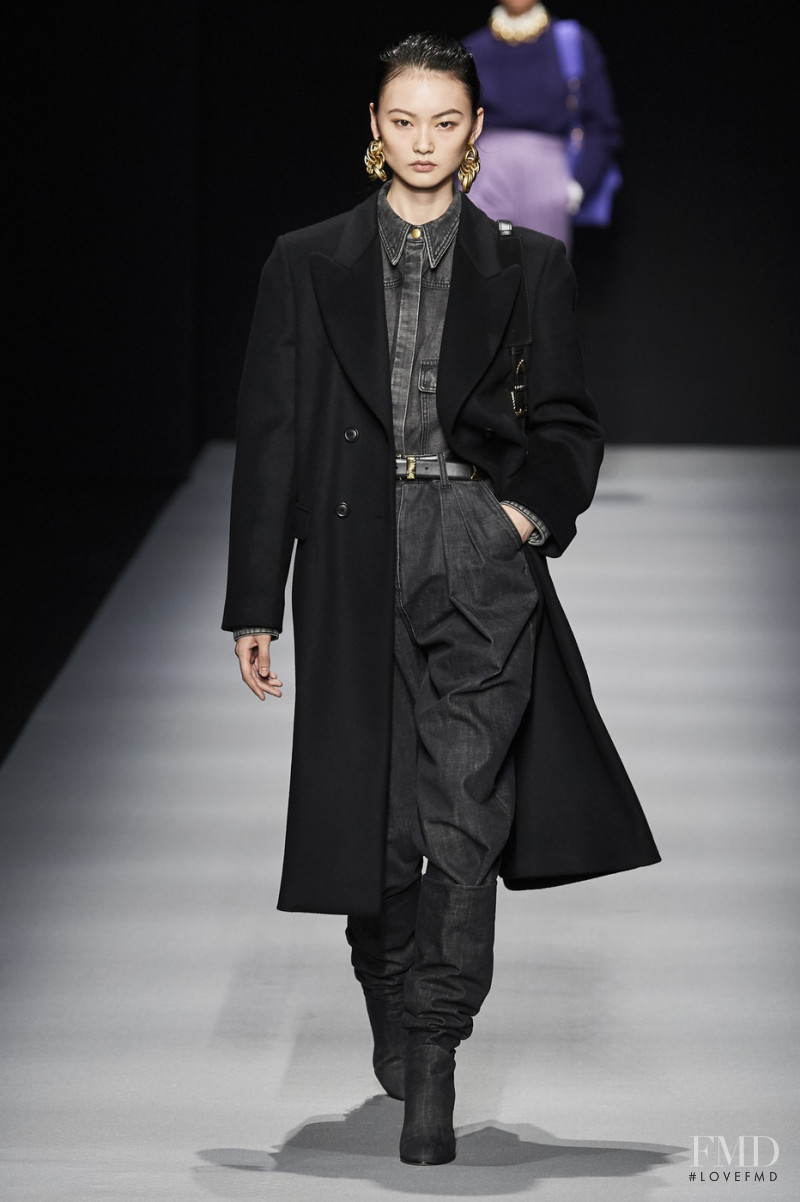 Cong He featured in  the Alberta Ferretti fashion show for Autumn/Winter 2020
