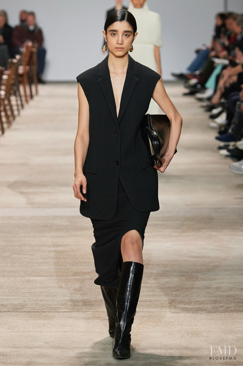 Saana Mirzaie featured in  the Jil Sander fashion show for Autumn/Winter 2020