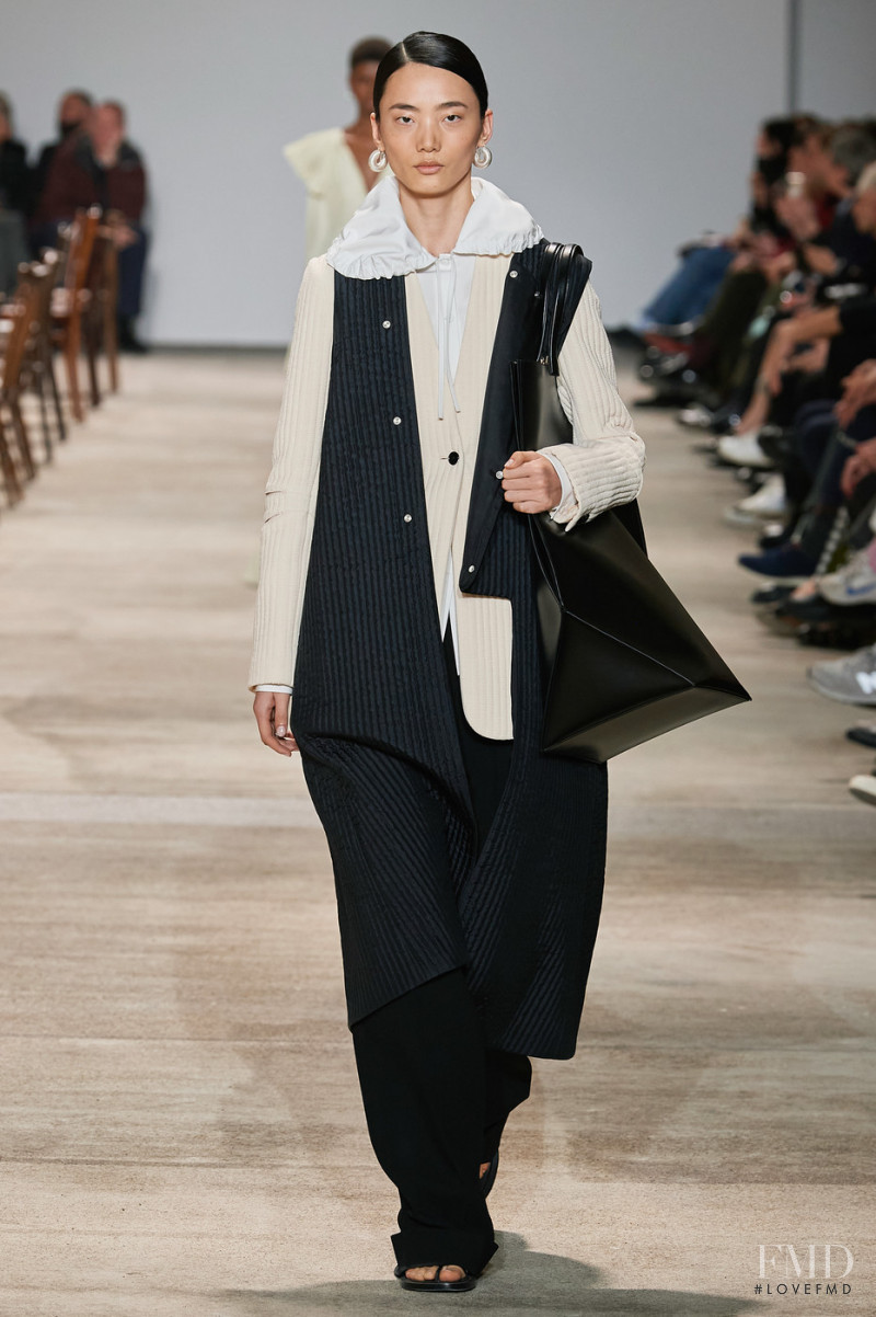 Liu Huan featured in  the Jil Sander fashion show for Autumn/Winter 2020