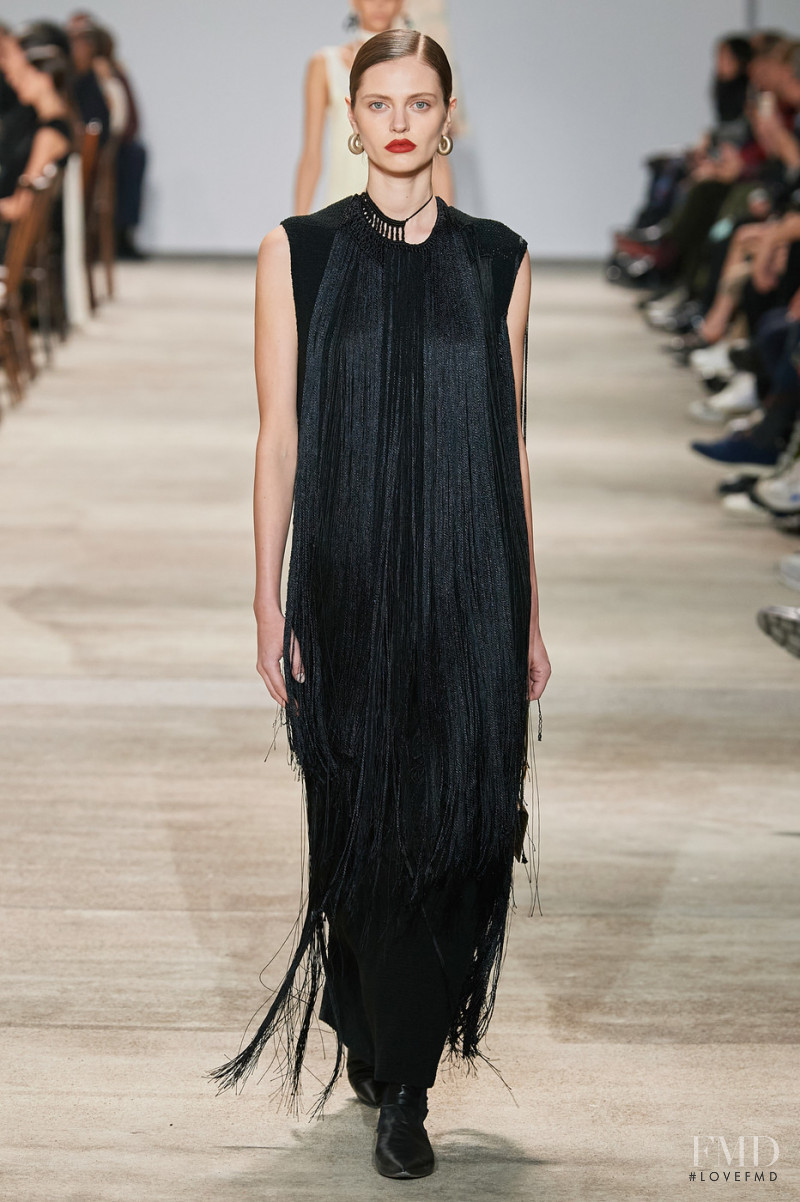 Natalia Bulycheva featured in  the Jil Sander fashion show for Autumn/Winter 2020