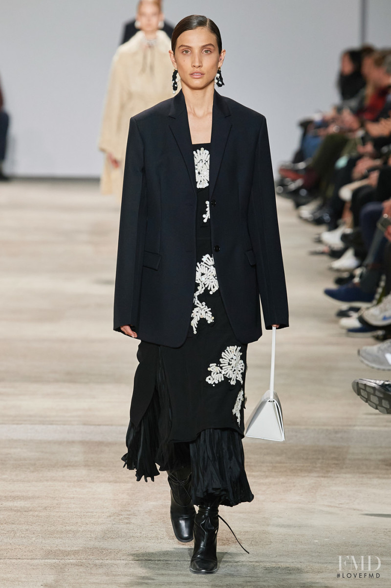 Victoria Massey featured in  the Jil Sander fashion show for Autumn/Winter 2020