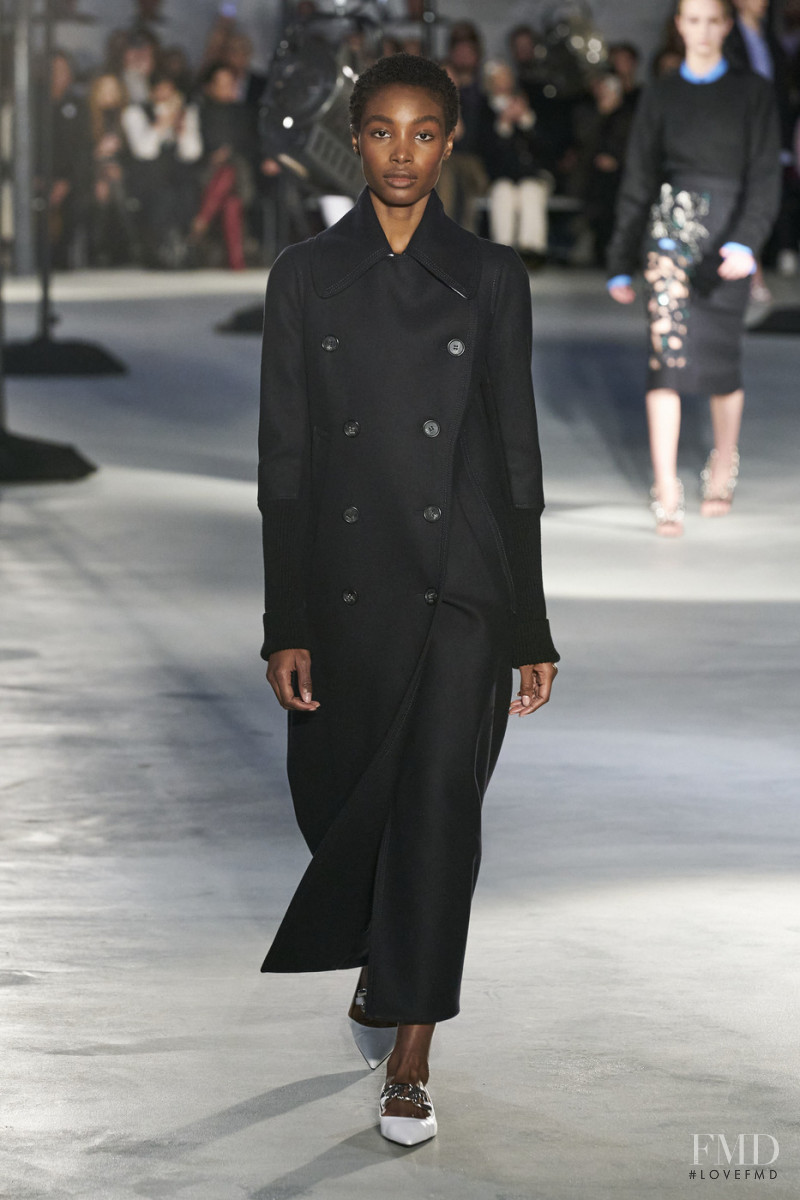 Edun Bola featured in  the N° 21 fashion show for Autumn/Winter 2020