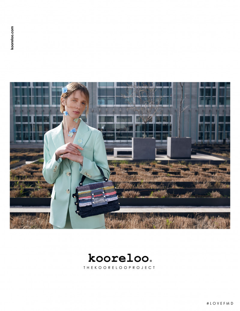 Nata Kas featured in  the Kooreloo advertisement for Autumn/Winter 2019