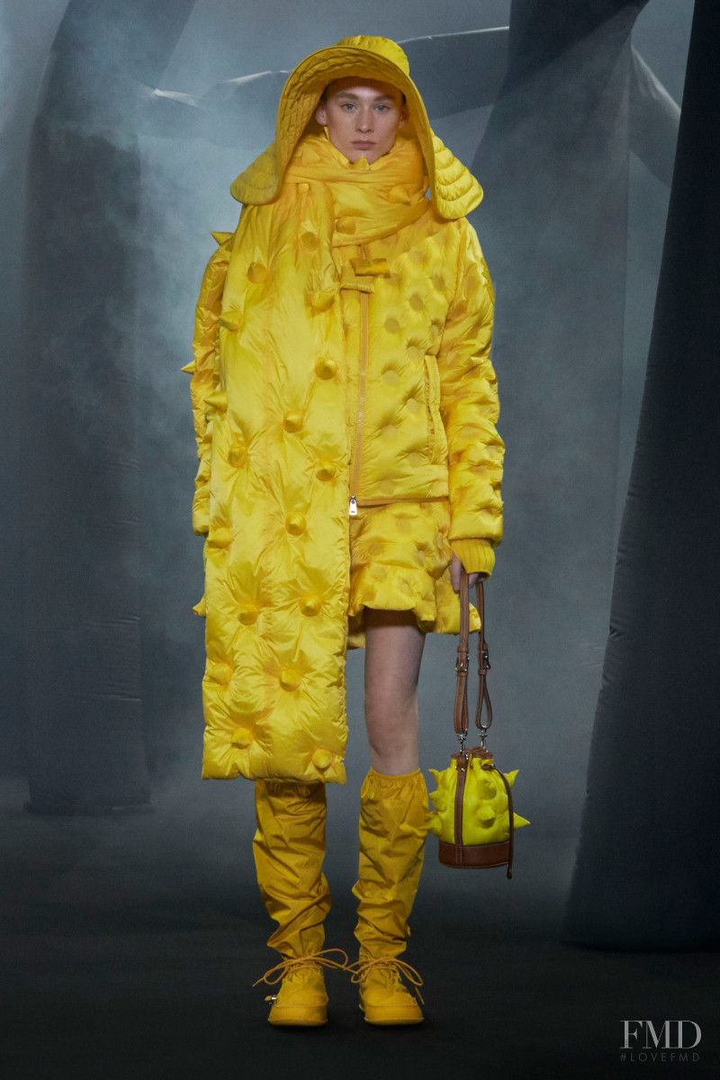 Kaila Wyatt featured in  the Moncler 1 JW Anderson fashion show for Autumn/Winter 2020