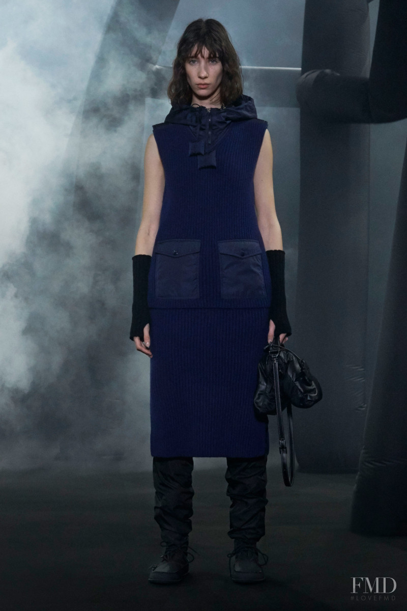 Sasha Knysh featured in  the Moncler 1 JW Anderson fashion show for Autumn/Winter 2020