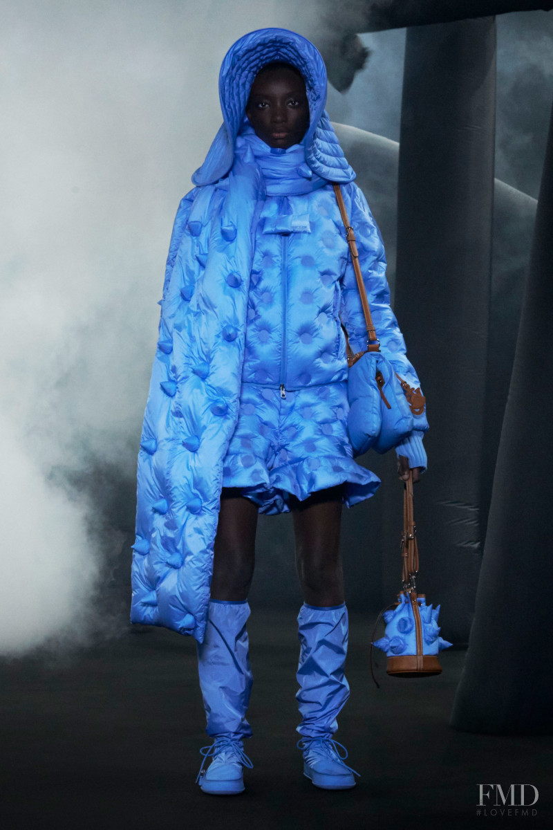 Assa Baradji featured in  the Moncler 1 JW Anderson fashion show for Autumn/Winter 2020
