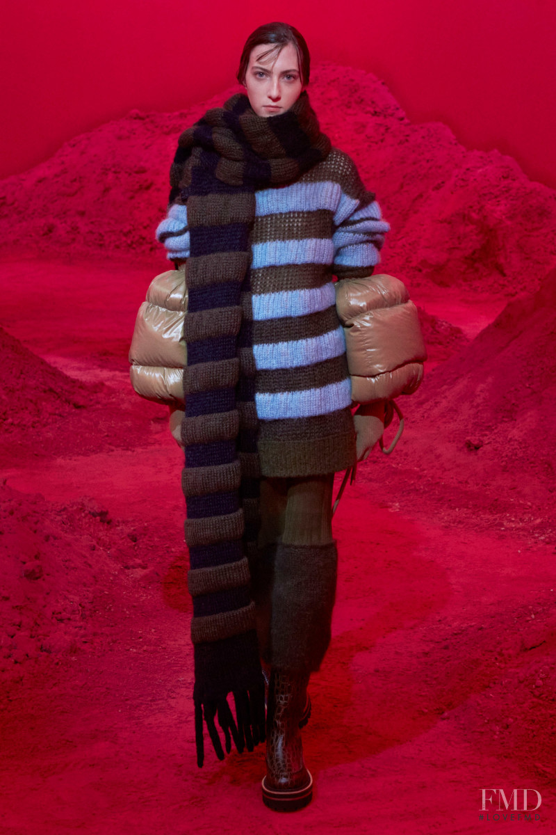 Evelyn Nagy featured in  the Moncler 2 1952 fashion show for Autumn/Winter 2020