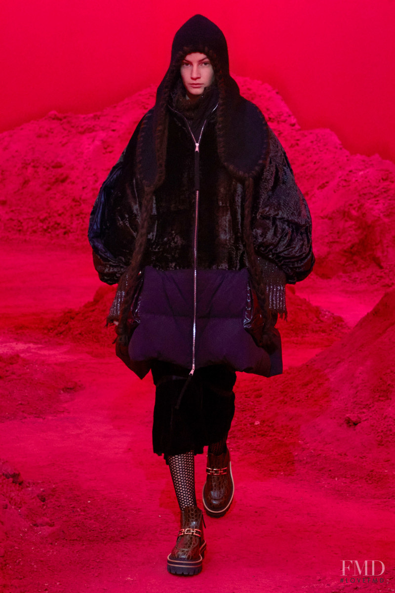 Alise Daugale featured in  the Moncler 2 1952 fashion show for Autumn/Winter 2020