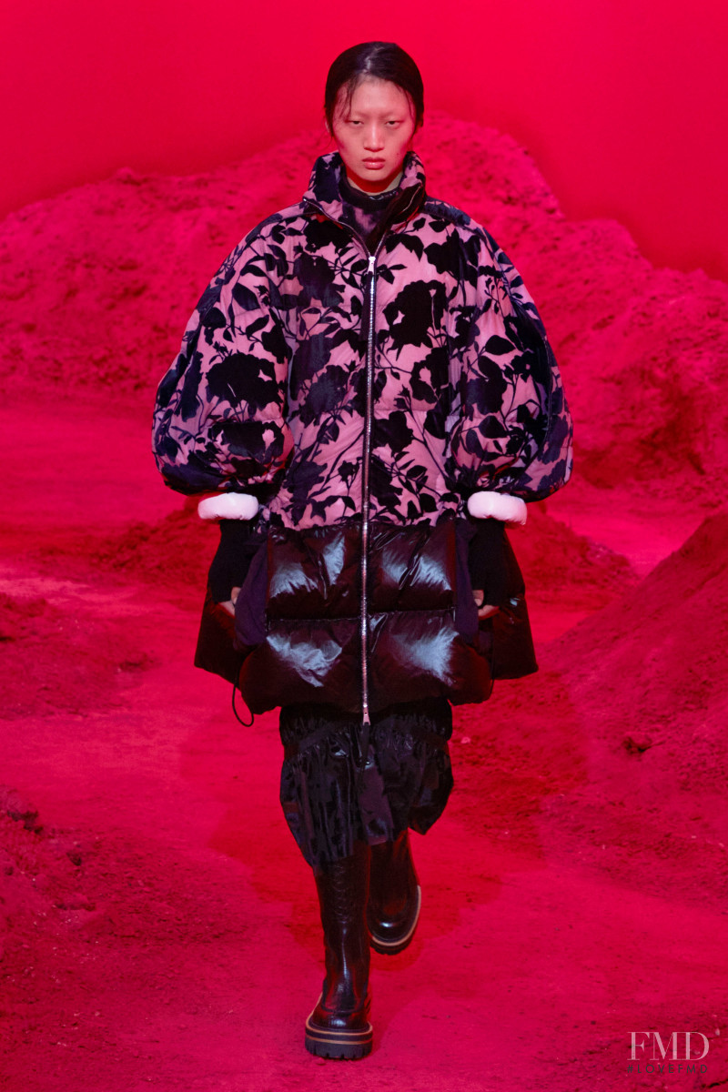 Yilan Hua featured in  the Moncler 2 1952 fashion show for Autumn/Winter 2020