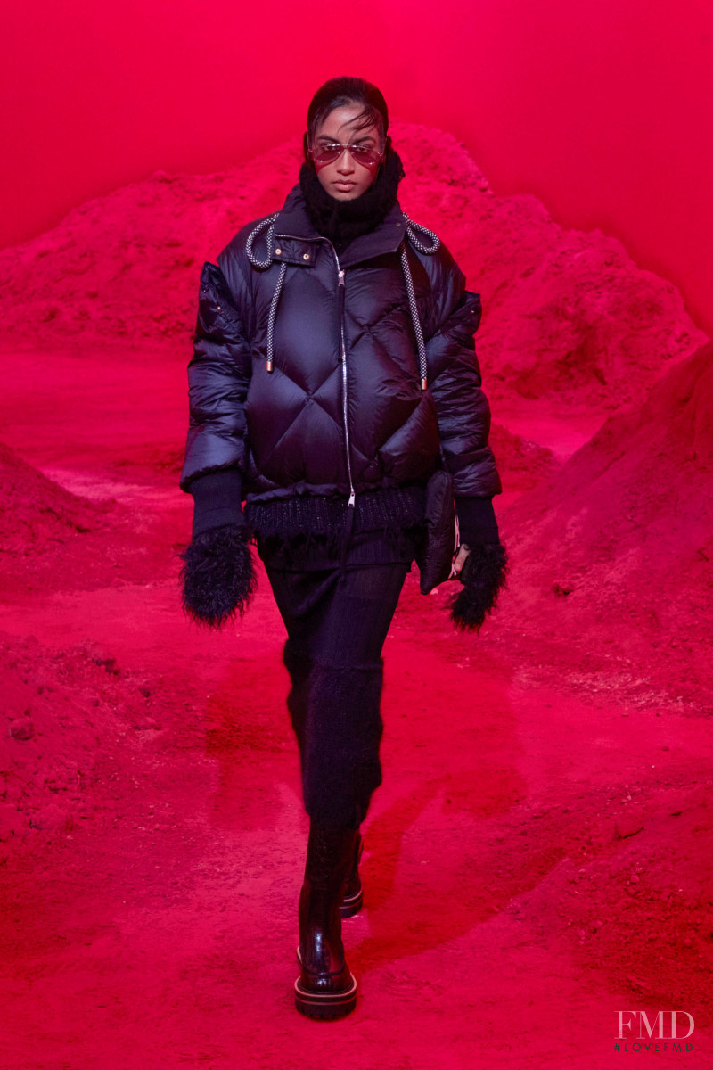 Sacha Quenby featured in  the Moncler 2 1952 fashion show for Autumn/Winter 2020