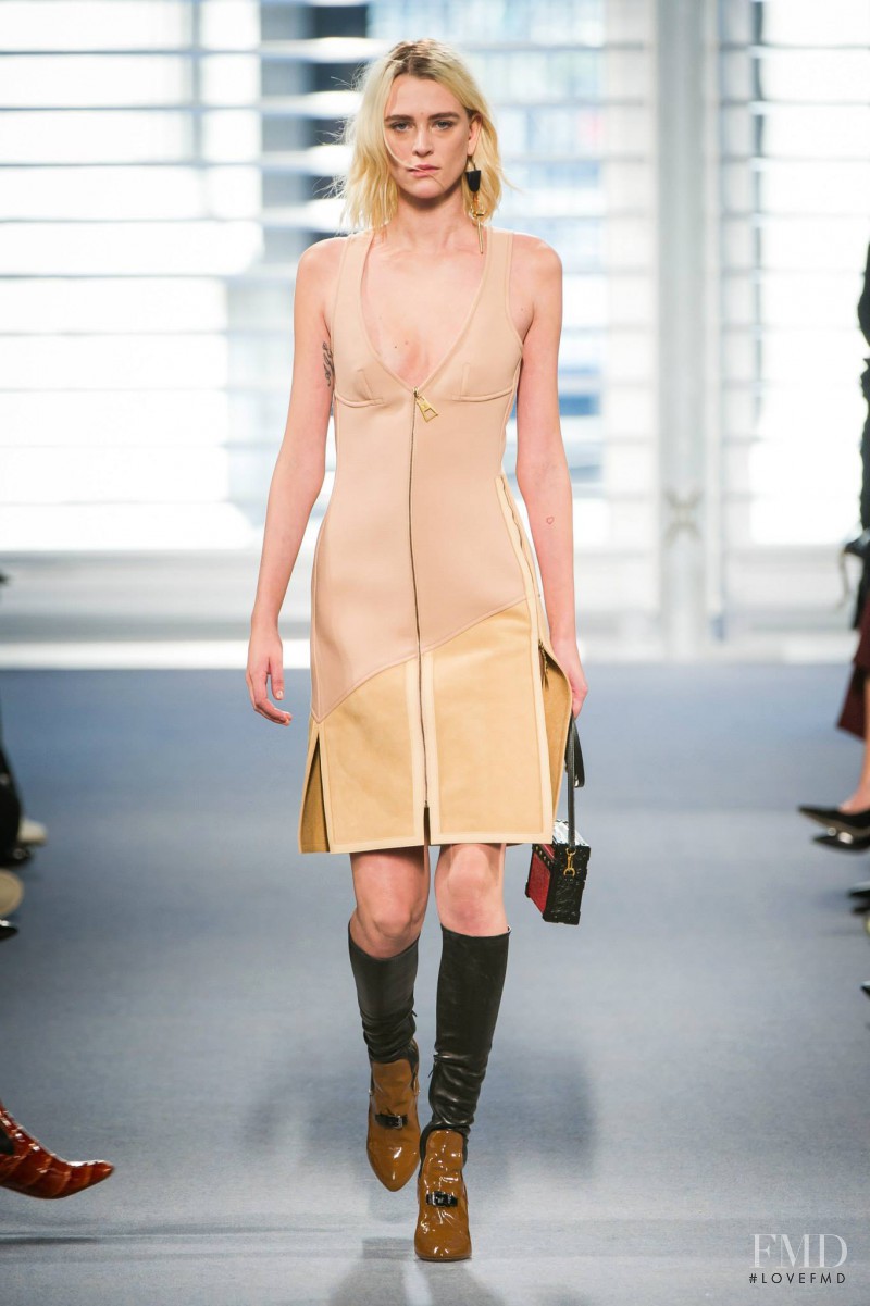 Milou van Groesen featured in  the Louis Vuitton fashion show for Autumn/Winter 2014