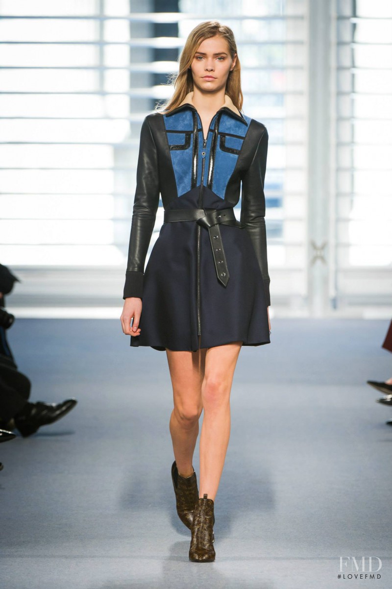 Kirstin Kragh Liljegren featured in  the Louis Vuitton fashion show for Autumn/Winter 2014