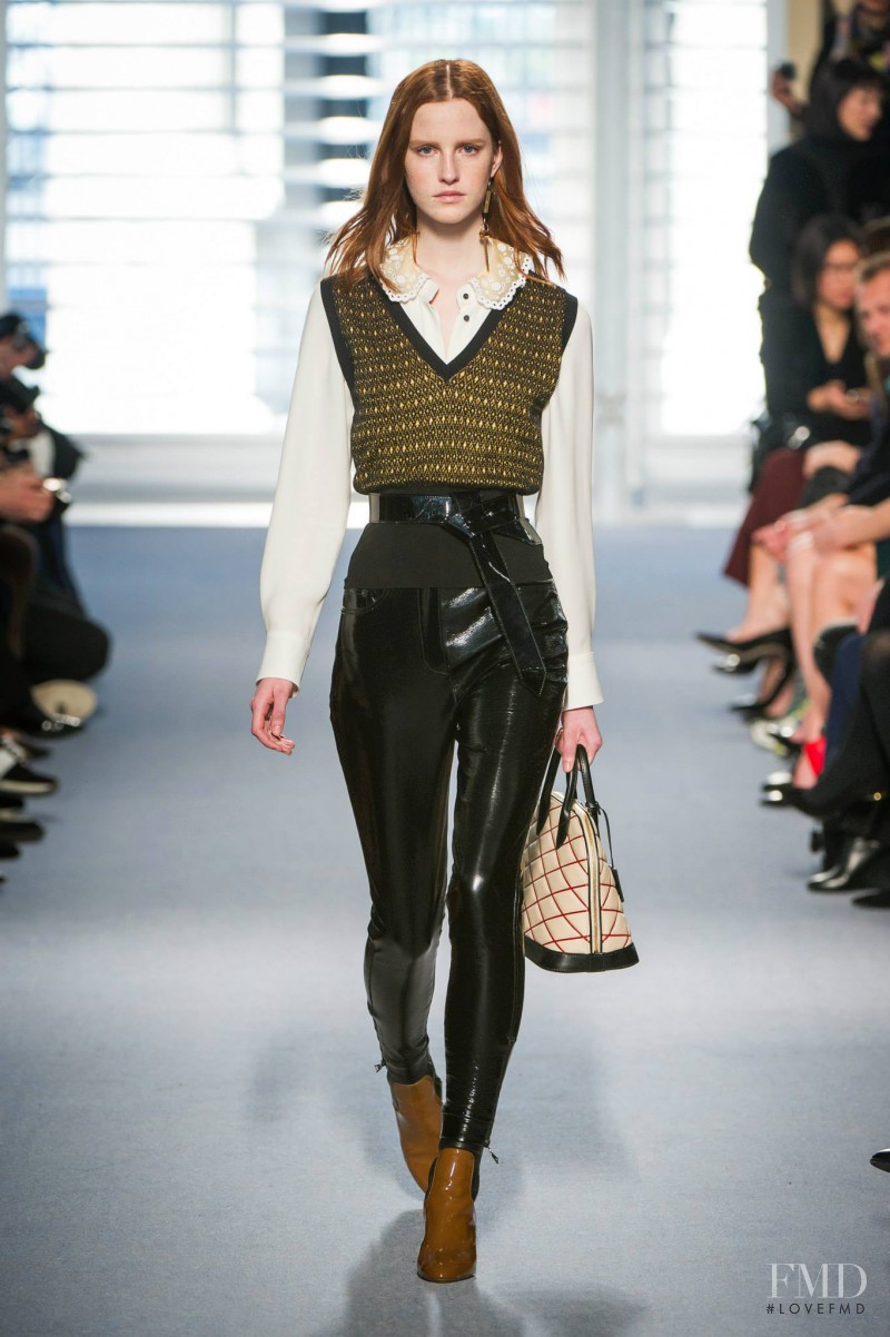 Magdalena Jasek featured in  the Louis Vuitton fashion show for Autumn/Winter 2014