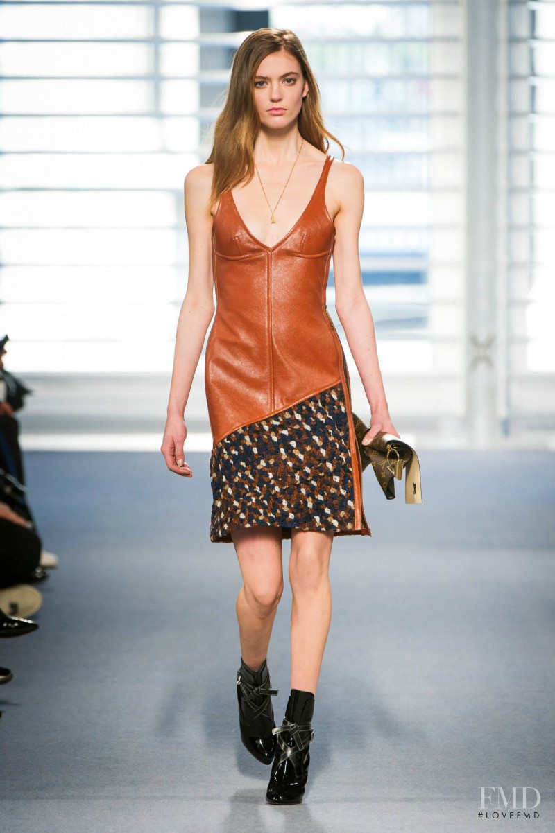 Emmy Rappe featured in  the Louis Vuitton fashion show for Autumn/Winter 2014