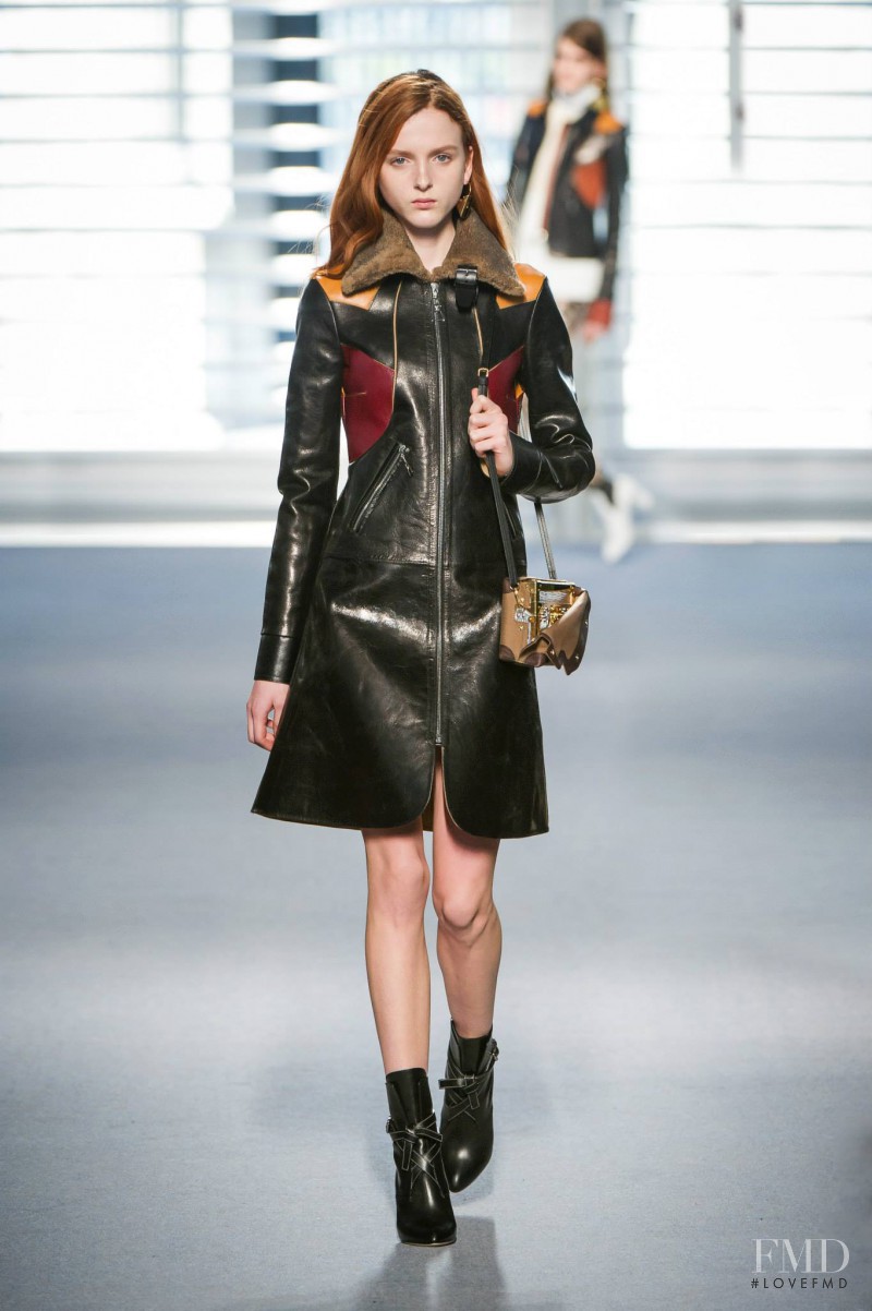 Madison Stubbington featured in  the Louis Vuitton fashion show for Autumn/Winter 2014
