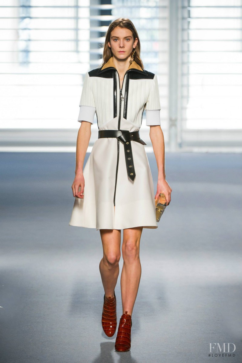 Phillipa Hemphrey featured in  the Louis Vuitton fashion show for Autumn/Winter 2014