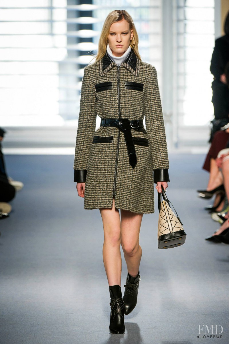Linn Arvidsson featured in  the Louis Vuitton fashion show for Autumn/Winter 2014