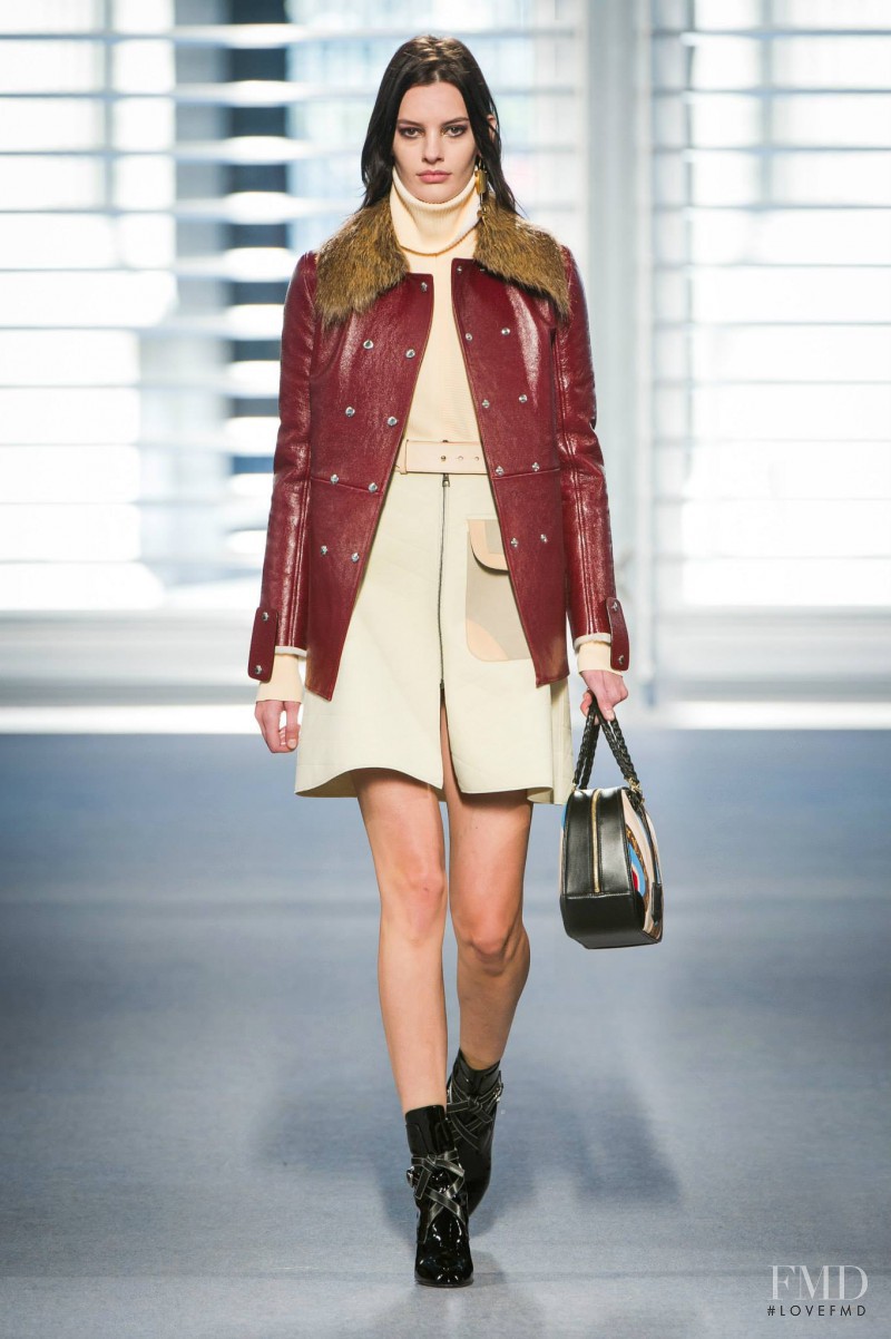 Amanda Murphy featured in  the Louis Vuitton fashion show for Autumn/Winter 2014