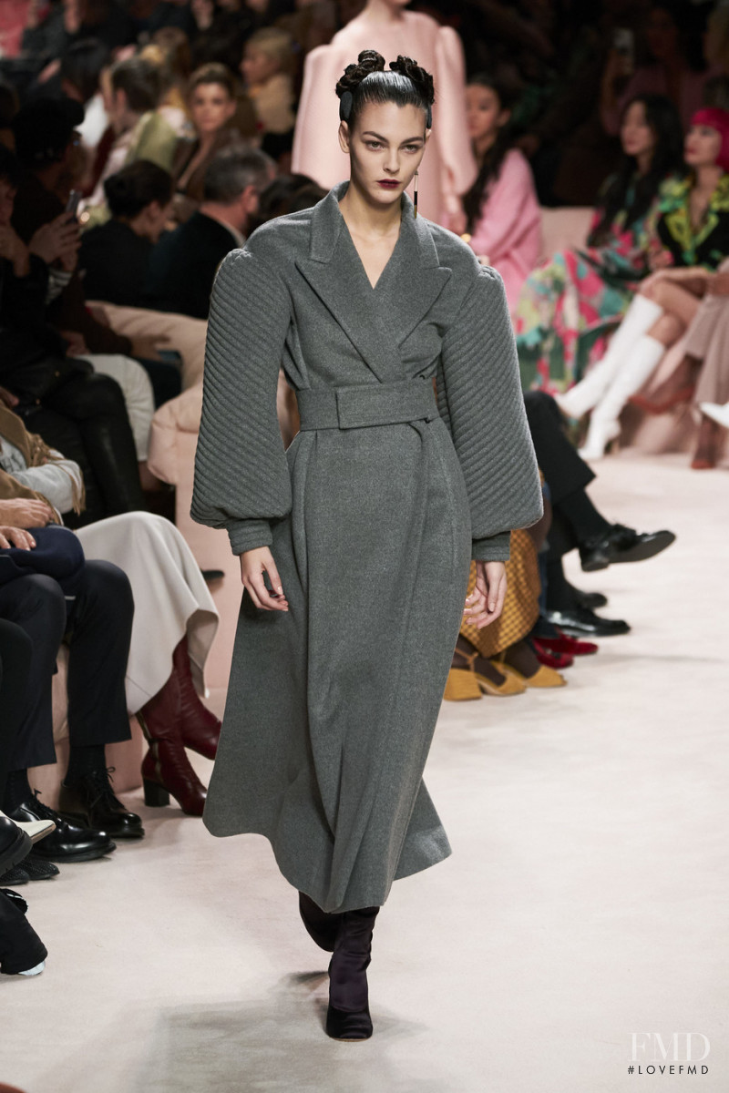 Vittoria Ceretti featured in  the Fendi fashion show for Autumn/Winter 2020