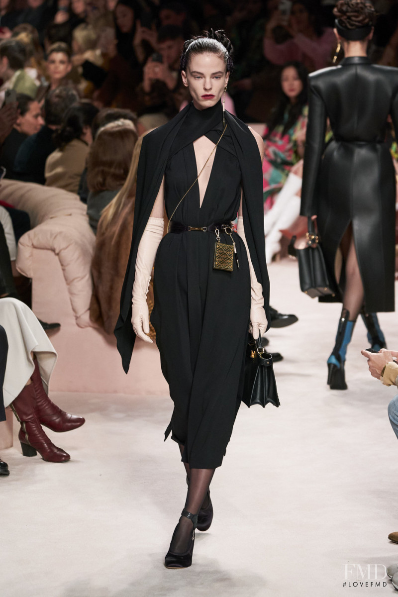 Sydney Sylvester featured in  the Fendi fashion show for Autumn/Winter 2020
