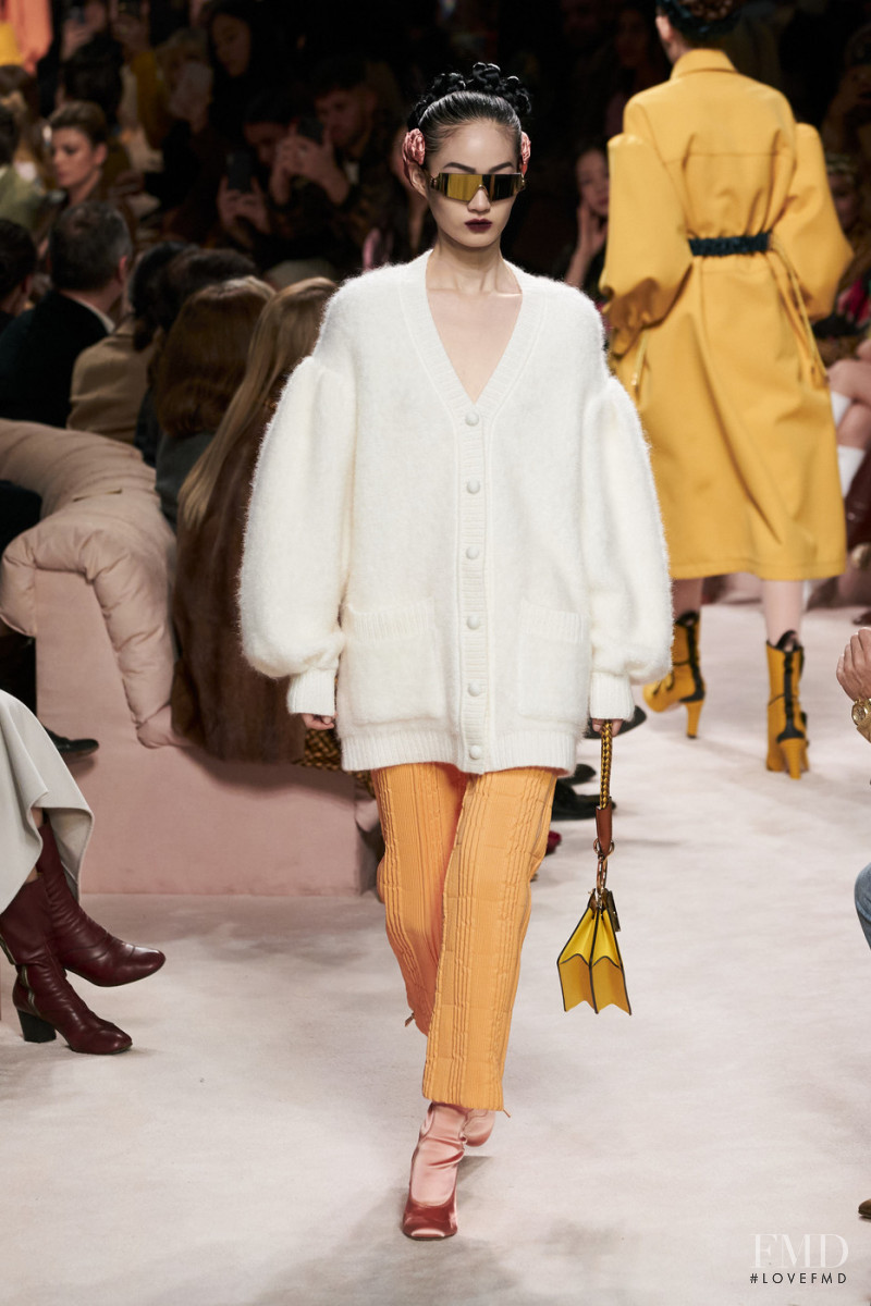 Hyun Ji Shin featured in  the Fendi fashion show for Autumn/Winter 2020