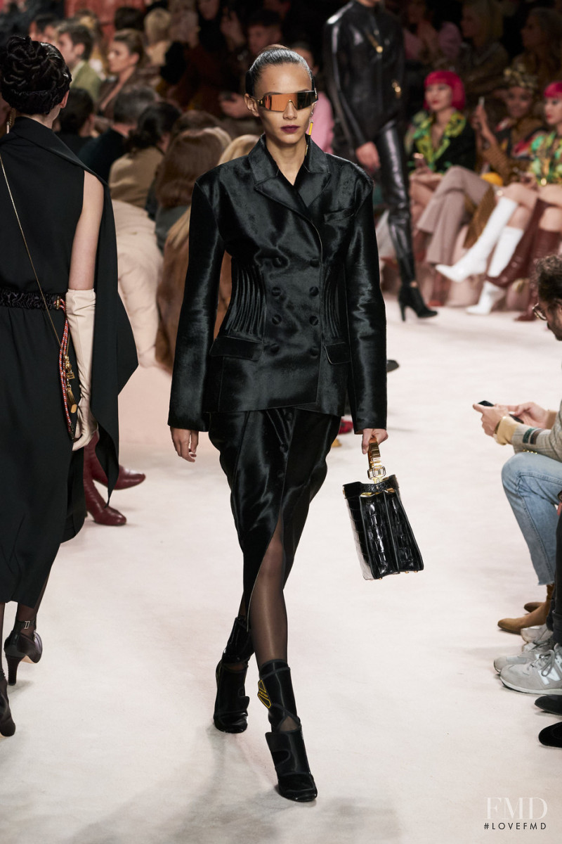 Binx Walton featured in  the Fendi fashion show for Autumn/Winter 2020