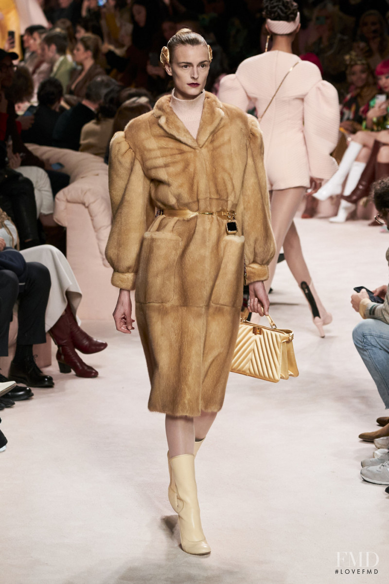 Jacquetta Wheeler featured in  the Fendi fashion show for Autumn/Winter 2020