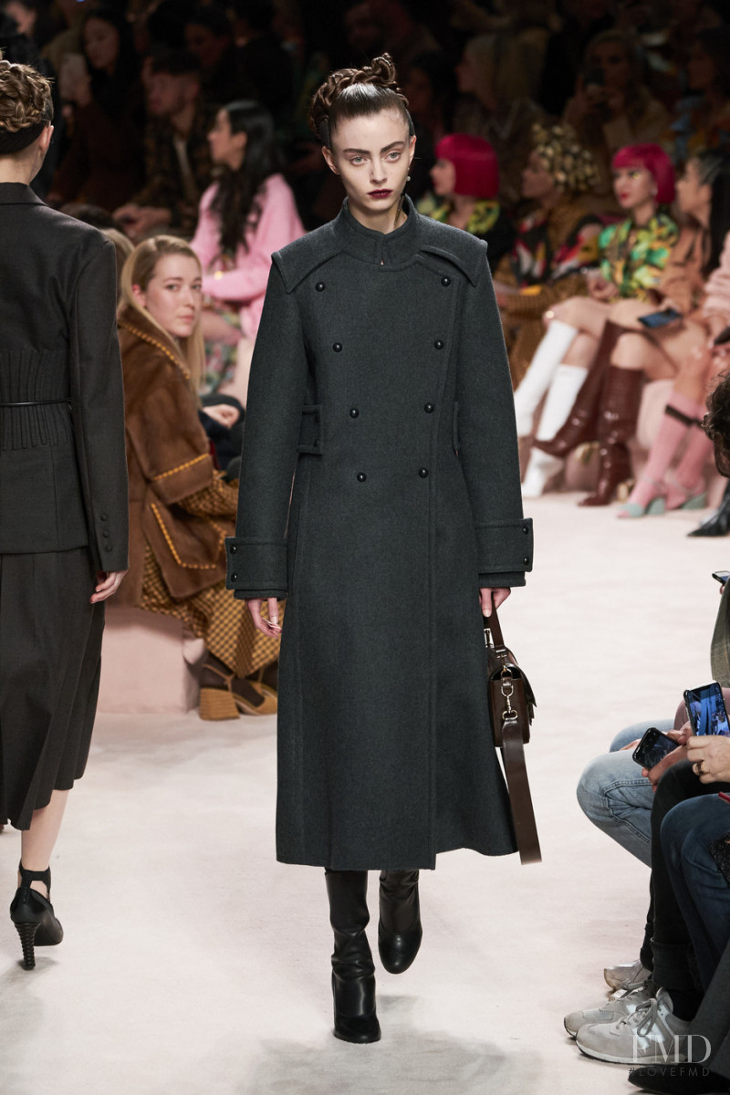Patrycja Piekarska featured in  the Fendi fashion show for Autumn/Winter 2020