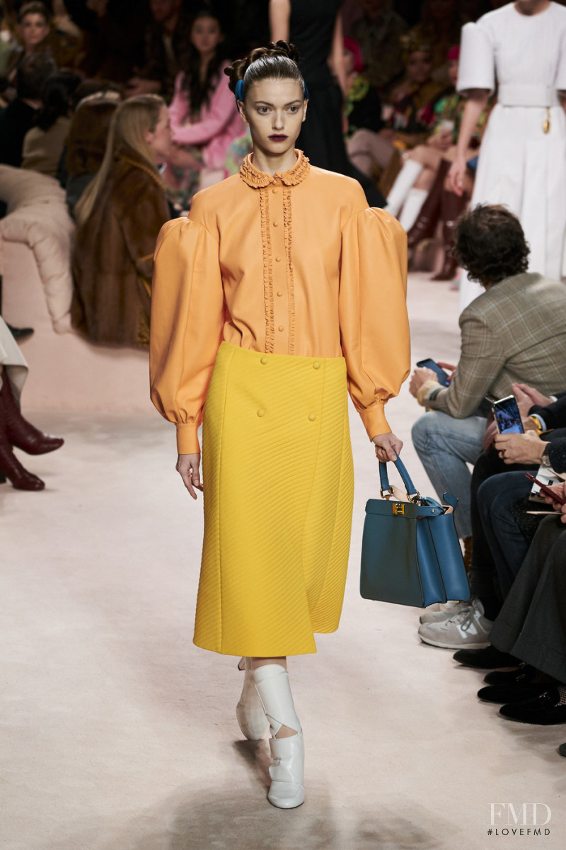 Valerie Scherzinger featured in  the Fendi fashion show for Autumn/Winter 2020