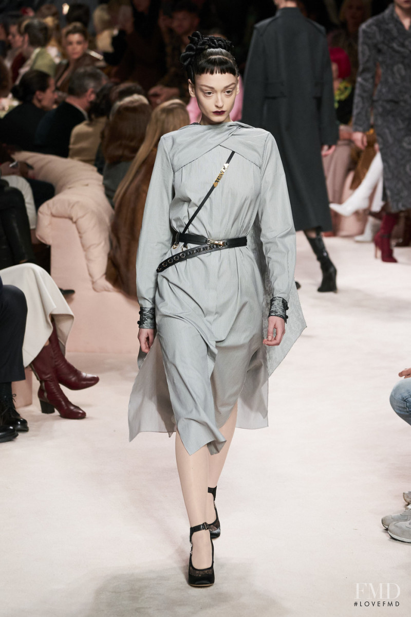 Ivana Trivic featured in  the Fendi fashion show for Autumn/Winter 2020
