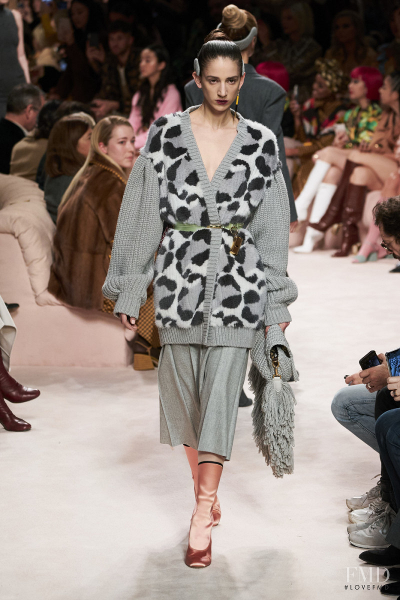 Rachel Marx featured in  the Fendi fashion show for Autumn/Winter 2020