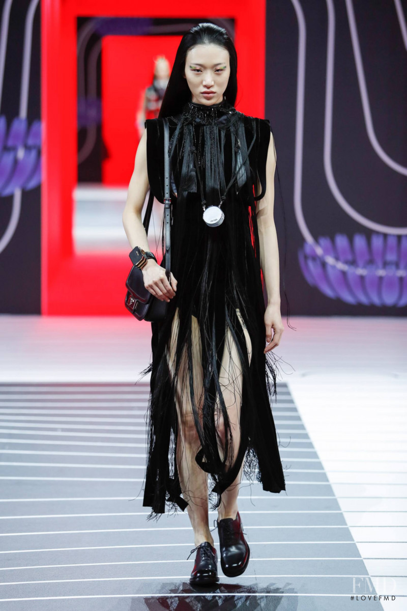 So Ra Choi featured in  the Prada fashion show for Autumn/Winter 2020
