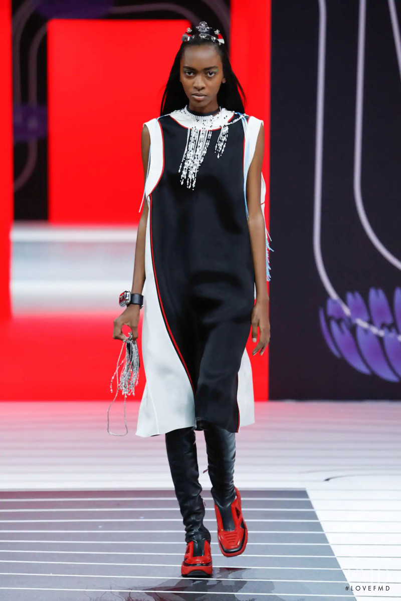 Sharmin Martinez featured in  the Prada fashion show for Autumn/Winter 2020