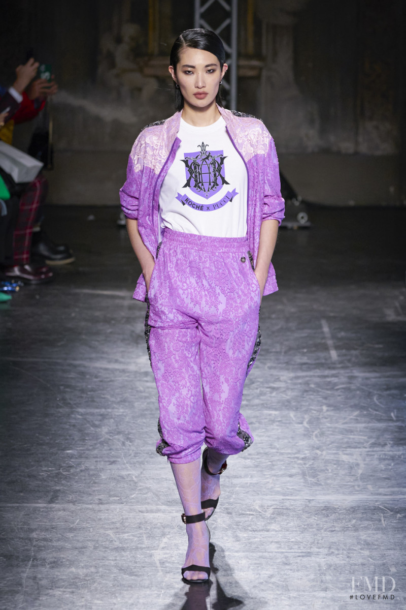 Nuri Son featured in  the Pucci fashion show for Autumn/Winter 2020