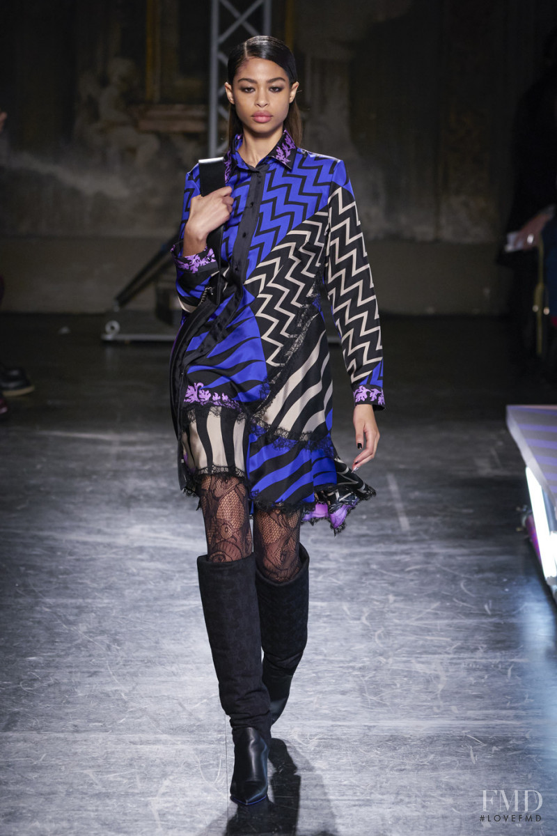 Zoe Thaets featured in  the Pucci fashion show for Autumn/Winter 2020