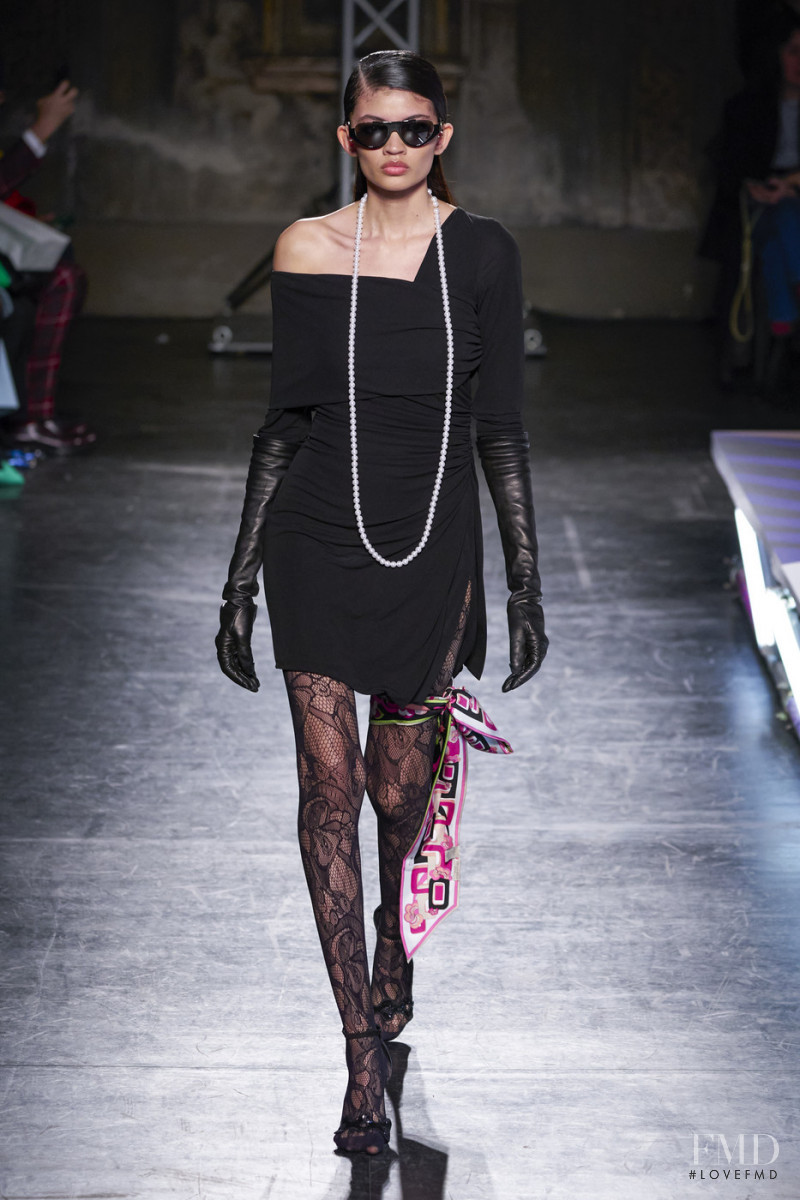 Naomy Garcia featured in  the Pucci fashion show for Autumn/Winter 2020