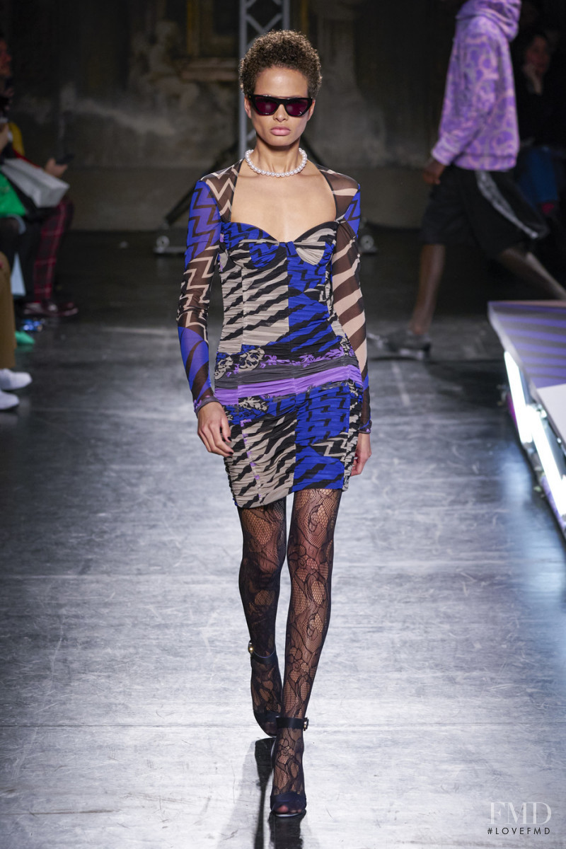 Litza Veloz featured in  the Pucci fashion show for Autumn/Winter 2020