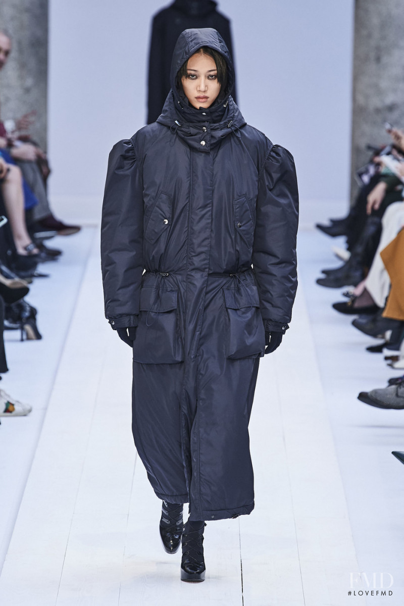 So Ra Choi featured in  the Max Mara fashion show for Autumn/Winter 2020