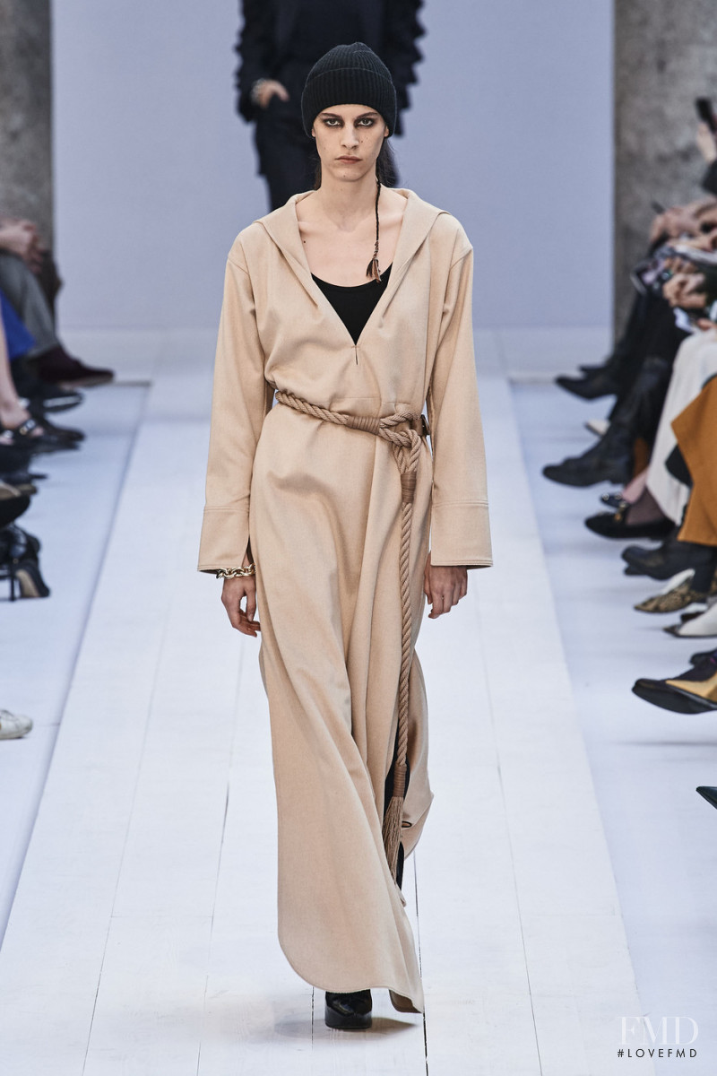 Cyrielle Lalande featured in  the Max Mara fashion show for Autumn/Winter 2020