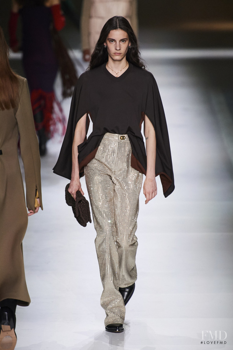 Cyrielle Lalande featured in  the Bottega Veneta fashion show for Autumn/Winter 2020
