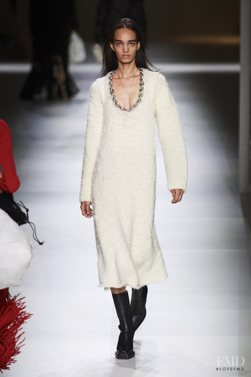 Ellen Rosa featured in  the Bottega Veneta fashion show for Autumn/Winter 2020