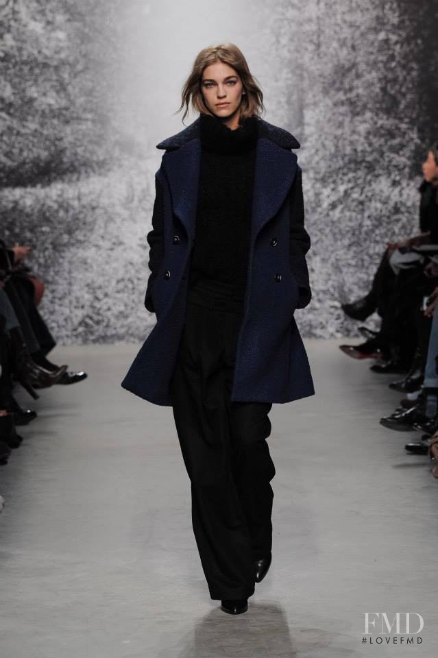 Samantha Gradoville featured in  the Paul et Joe fashion show for Autumn/Winter 2014