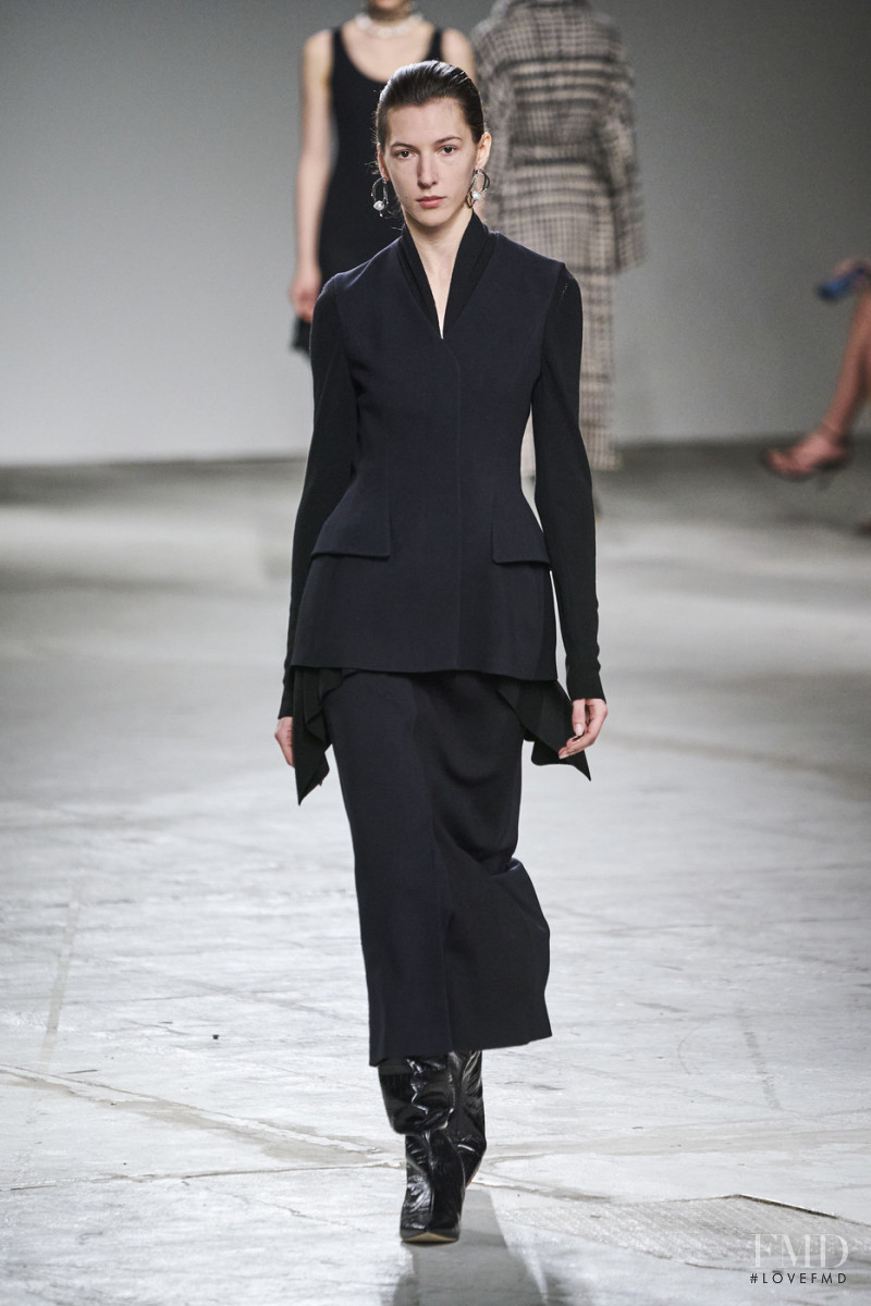 Karolina Laczkowska featured in  the Agnona fashion show for Autumn/Winter 2020